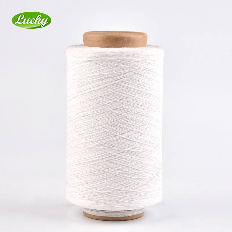 NE10S,NE12S CVC Cheap price white weaving yarn manufacturer cotton polyester yarn for weaving fabric supplier