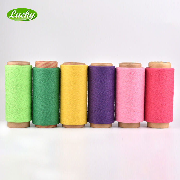 Recycled cotton polyester OE blended hammock yarn for woven hammocks manufacture