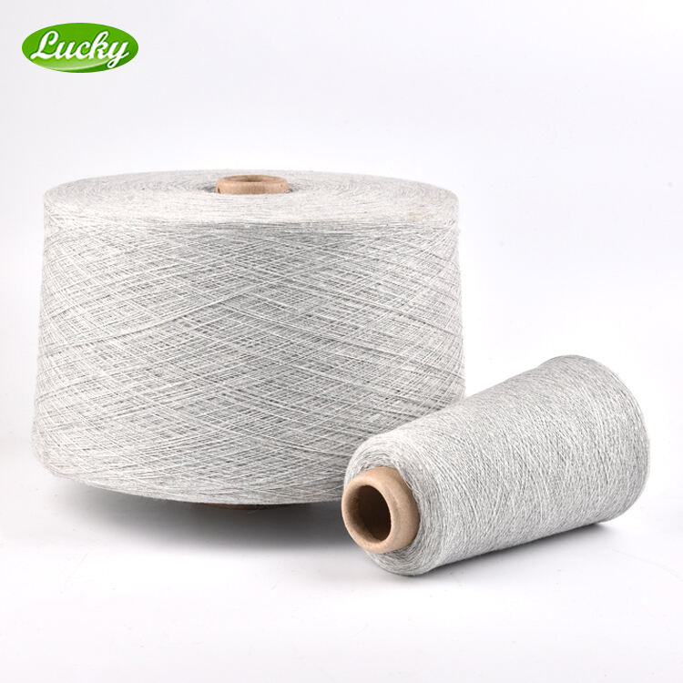 OEM & ODM grey knitting yarn wholesale NE20/1 cone yarn machine knitting supplier