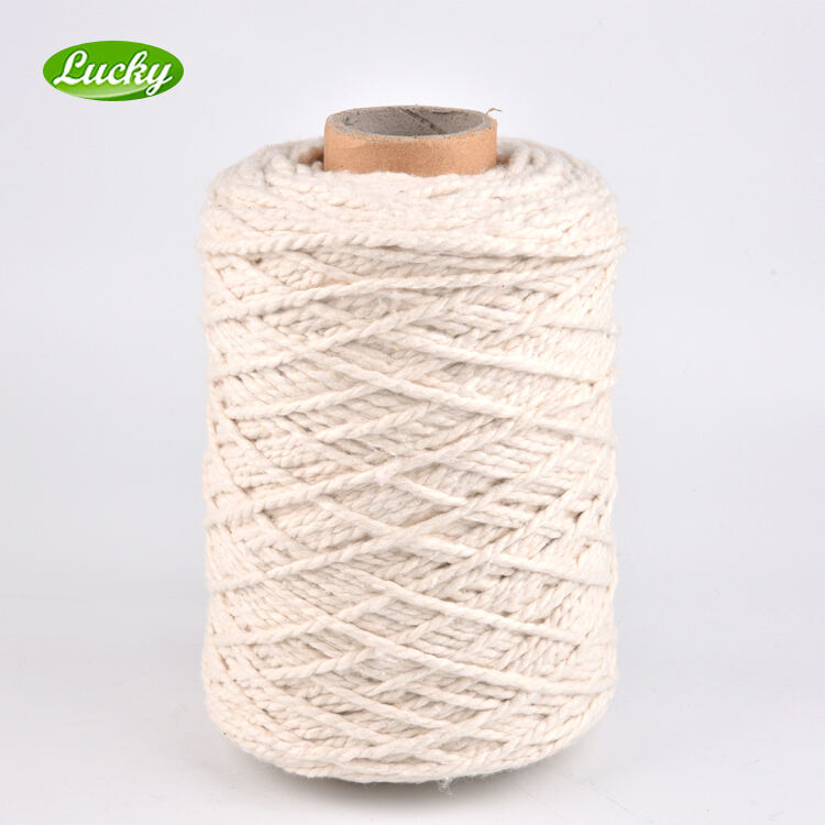 Ne 2/1 Cheap Mop Yarn Regenerated Cotton polyester dreff mop yarn  factory