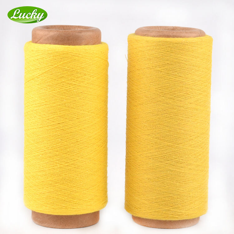 NE10S,NE12S CVC Cheap price white weaving yarn manufacturer cotton polyester yarn for weaving fabric factory