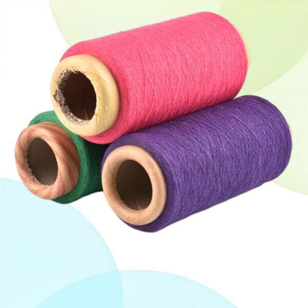 Elevate your decor with the sophisticated look of regenerated yarn on your sofa.