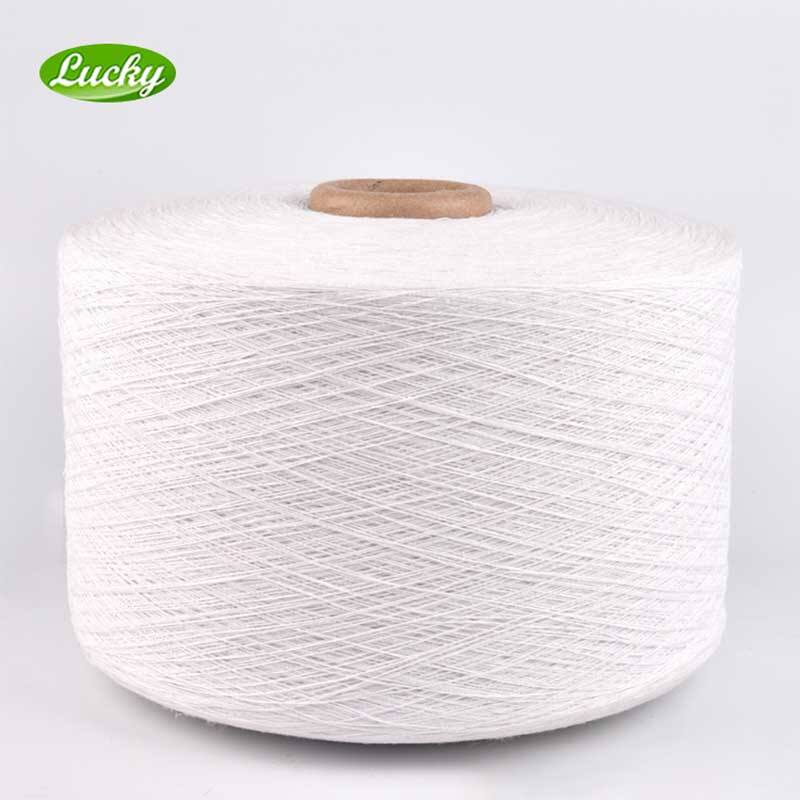 Regenerated Low Twist OE Recycled Cotton polyester blended Ne6/1(NM10/1) glove knitting yarn for Knitting Gloves