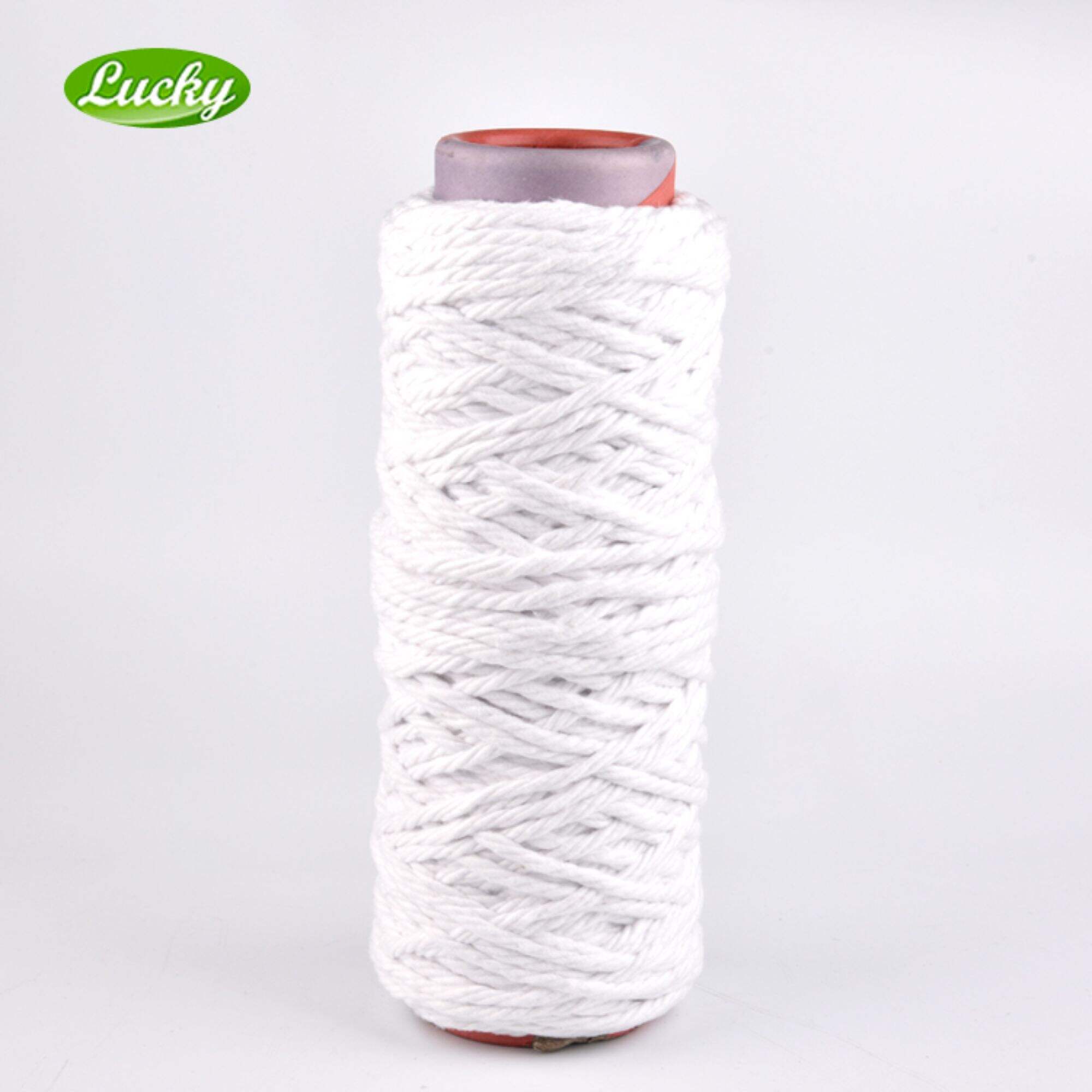 Cheap price white regenerated cotton yarn mops NE 0.7S/1 thick cotton thread for mop