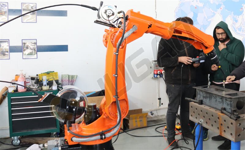 Industrial Welding Robot Maintenance
