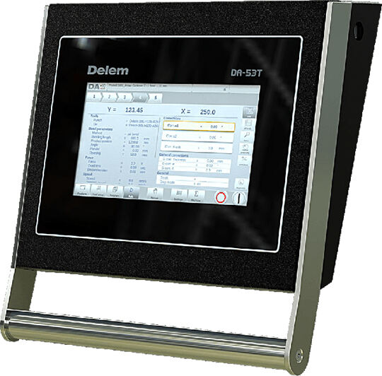 DELEM DA53T स्पर्श रंगीन CNC प्रणाली