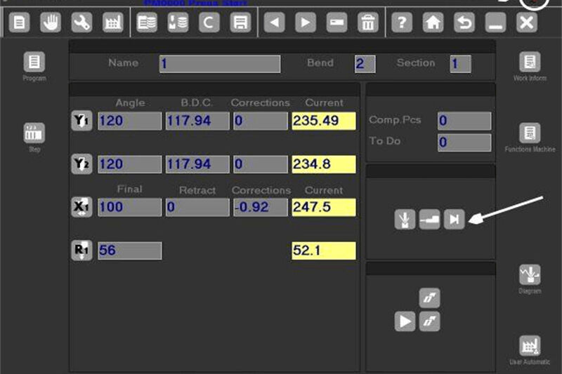Využití funkcí stroje ESA S860 pro dokonalé ohyby