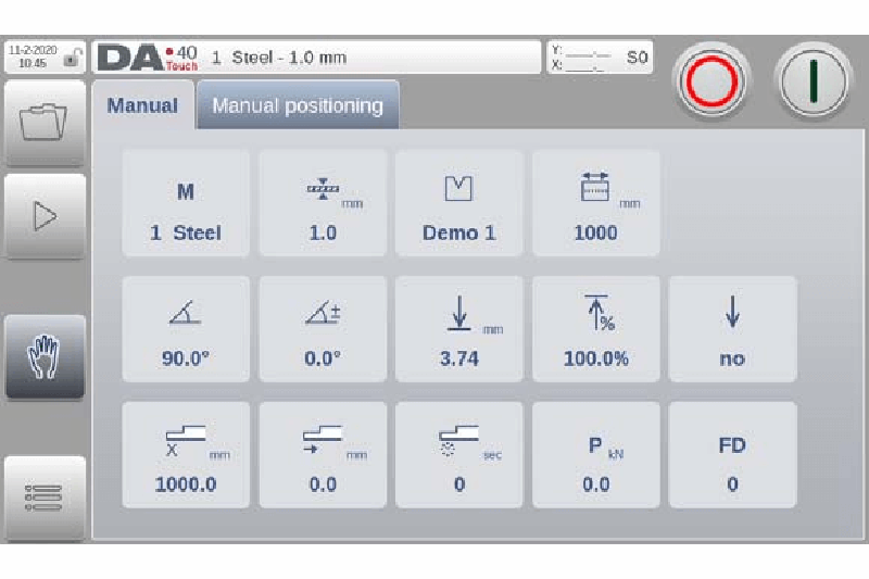 DELEM DA-41T Manual Mode Enhances Bending Precision and Control