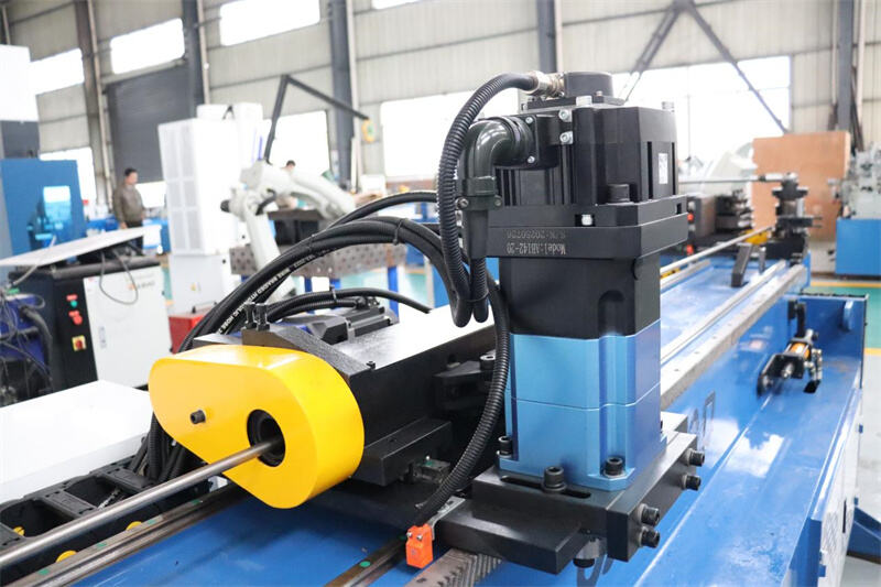 Why do cracks appear when a pipe bending machine bends a pipe?