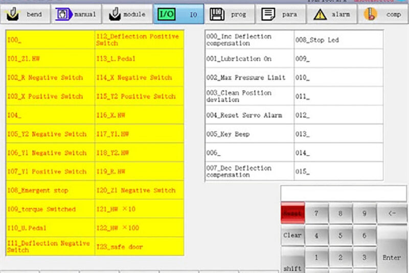 مزایای پیکربندی سیگنال‌های ورودی/خروجی (I/O) سری ET برای دستگاه‌های خم‌کننده تمام‌برقی سروو
