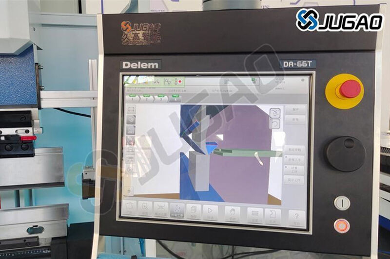 Zvyšte výkon vašeho lisy s ohýbáním pomocí řídicího systému DELEM DA-66T