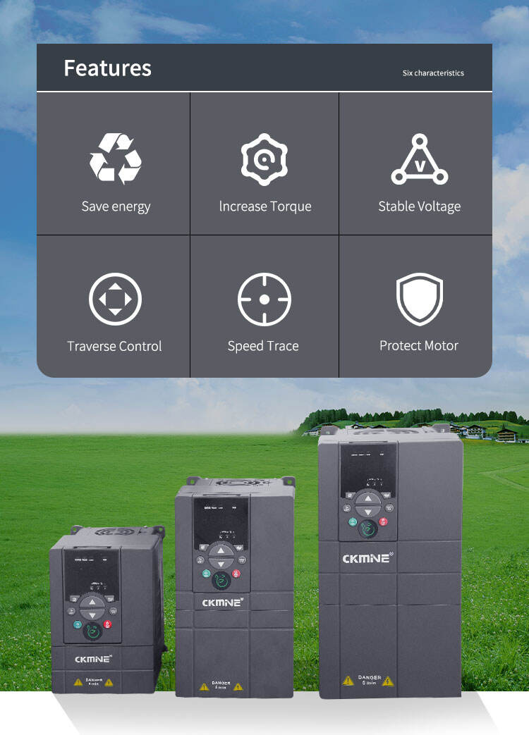 CKMINE Chiny Trójfazowy 220 V 380 V Wielofunkcyjny przetwornica częstotliwości AC 50 Hz do 60 Hz Variadores De Frecuencia Przetwornica VFD dostawca