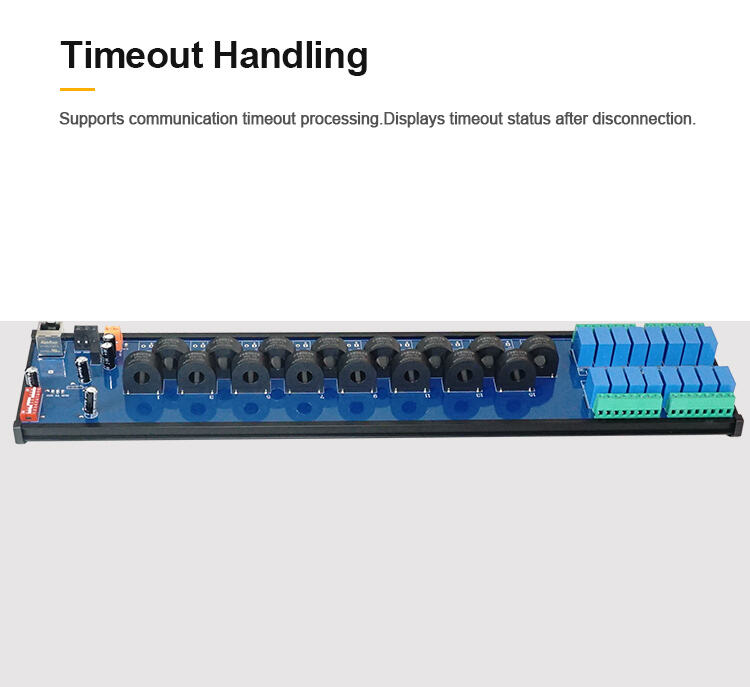 product huaqingjun 16 channel rs485 ethernet ac current voltage transformer detect module modbus rtu tcp acquisition module-6