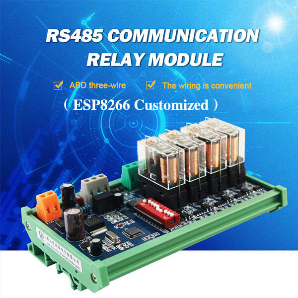Experience seamless remote control of electrical appliances with the ESP8266 Relay 4 Channel module
