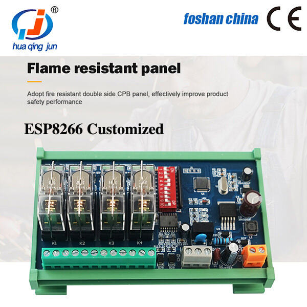 Achieve efficient automation solutions with the ESP8266 Relay 4 Channel module