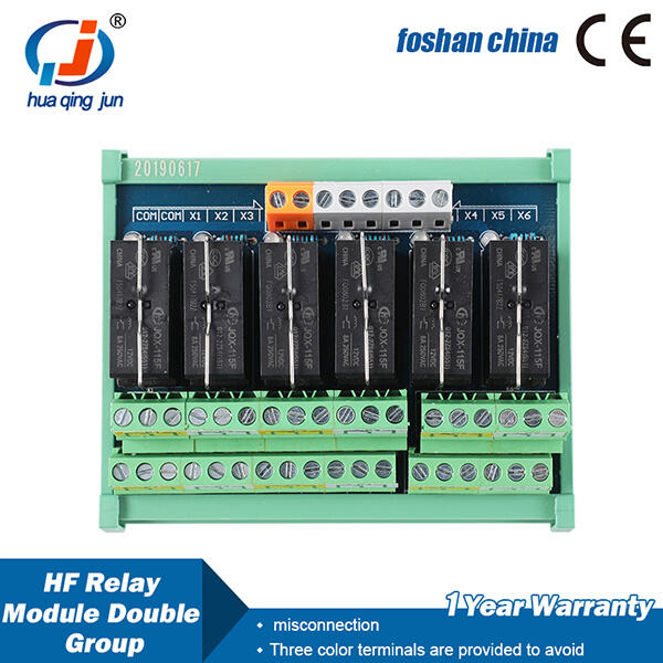 Time-saving relay module repairs with replaceable components.