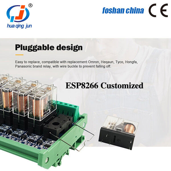 Enhance your DIY projects with the ESP8266 Relay 4 Channel board's four relay channels