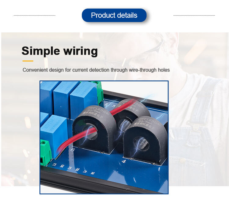 product huaqingjun 16 channel rs485 ethernet ac current voltage transformer detect module modbus rtu tcp acquisition module-4