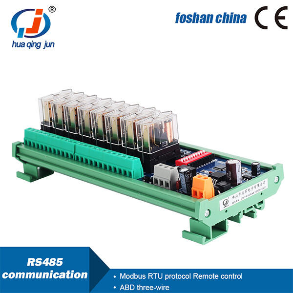 Relay RS485 safety and practical