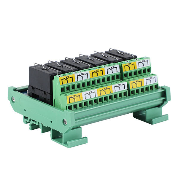 Efficiency and environmental benefits of using replaceable relay modules.