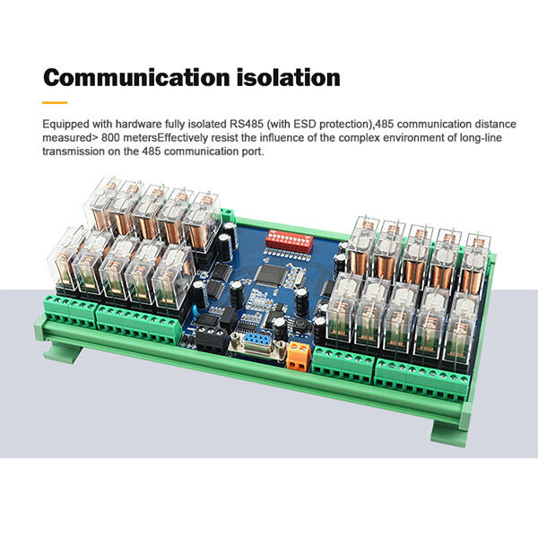 The RS232 Relay for industrial applications: