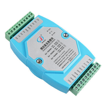 Huaqingjun 12-Channel RS485 Modbus RTU Analog Input Module 4-20mA AI Module