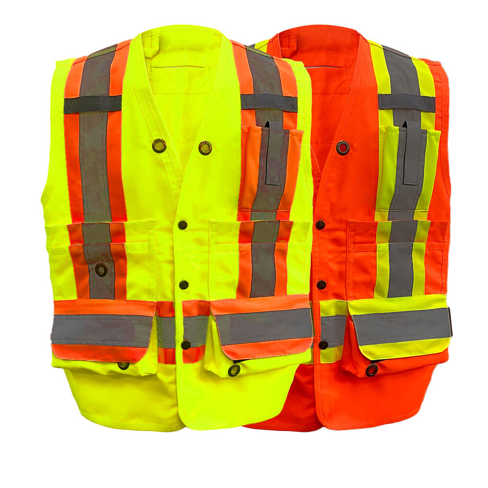 GILET DE SÉCURITÉ HI-VIS POUR APERÇU/SUPERVISEUR GVC05