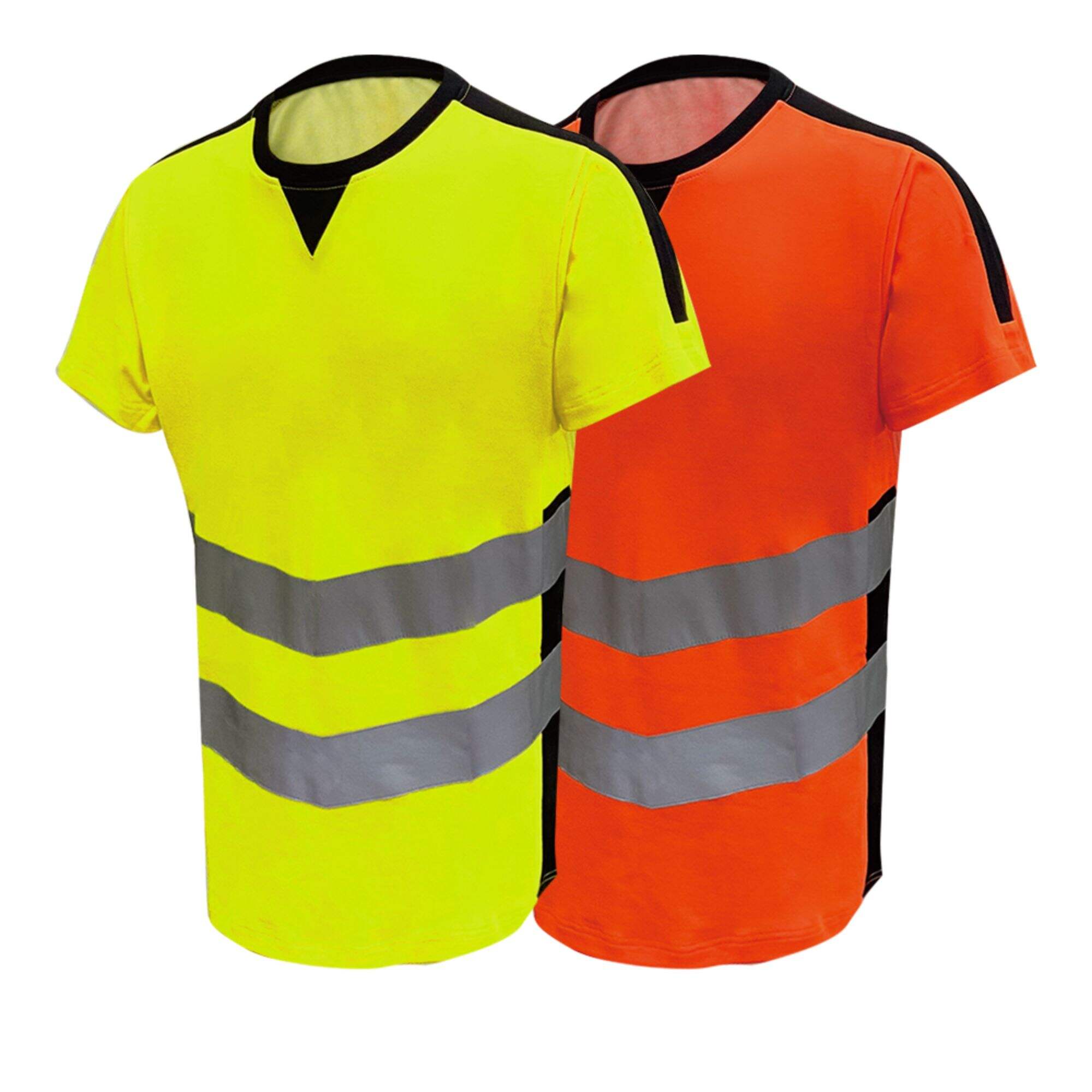 Leher Kru Kaos Keselamatan Hi-vis GT21