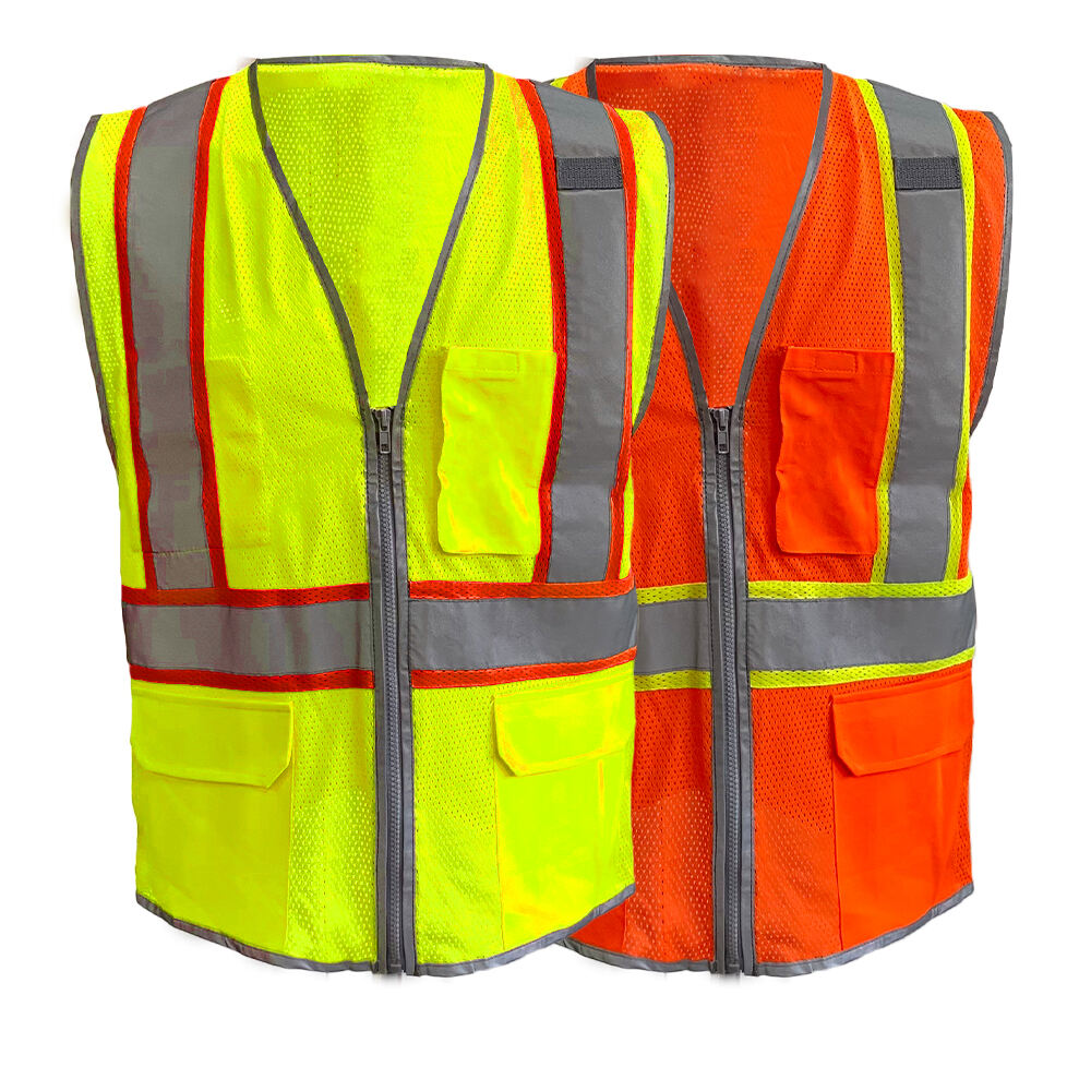 GvC04 Hi-Vis 반사 안전 조끼