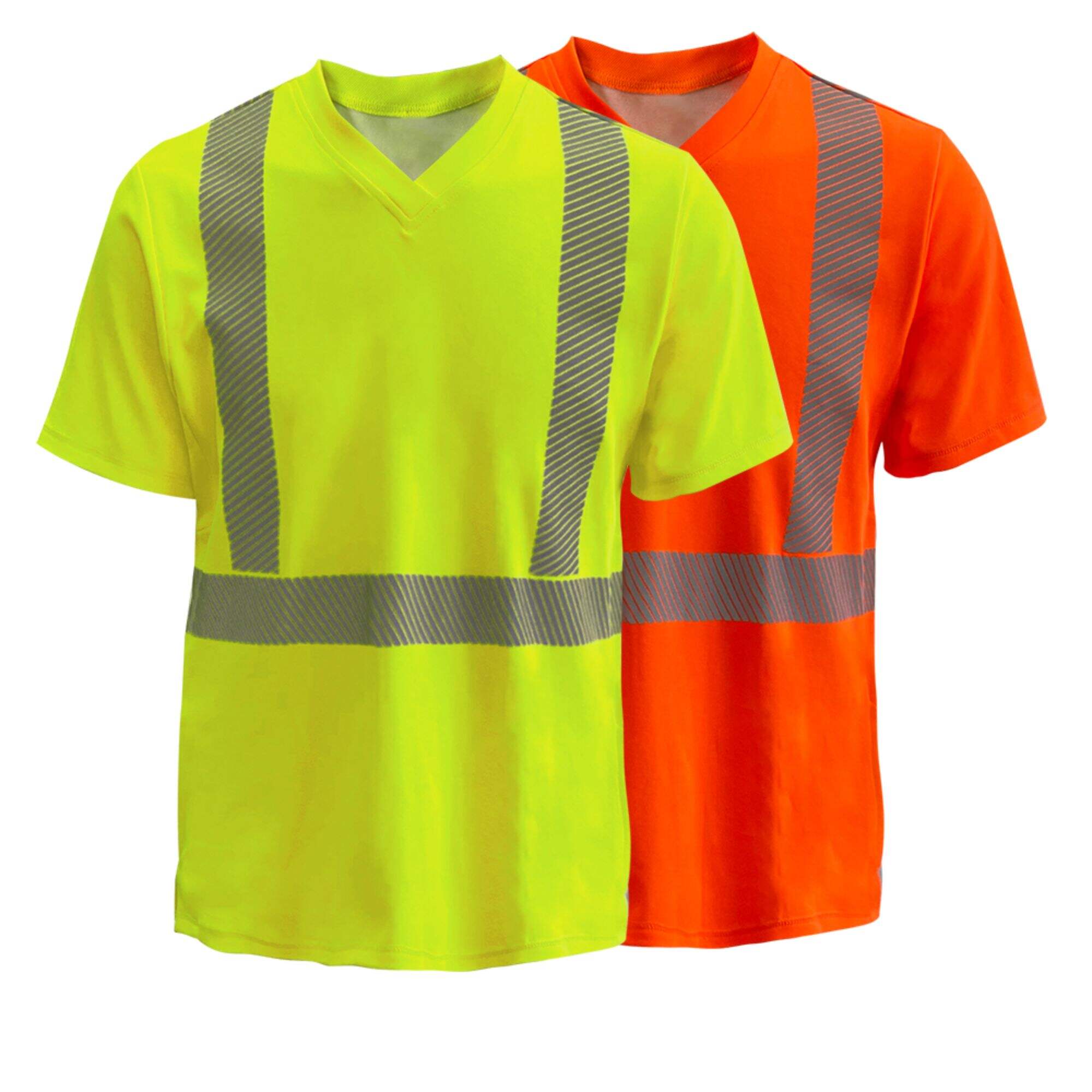 T-shirt ochronny GT14 Hi-vis z okrągłym dekoltem