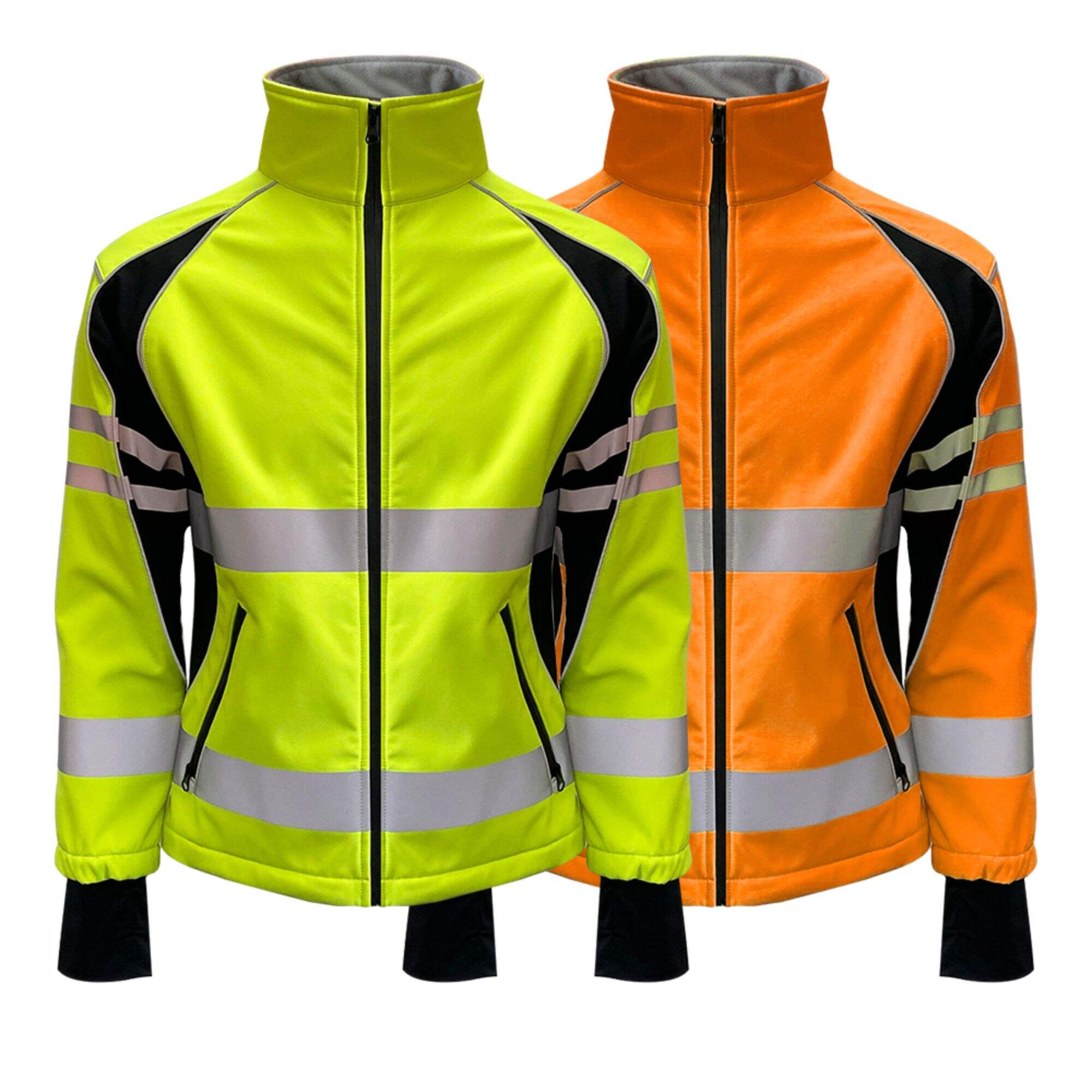 GS02 Hi-vis Safety Jacket With Fleece Lining For Women