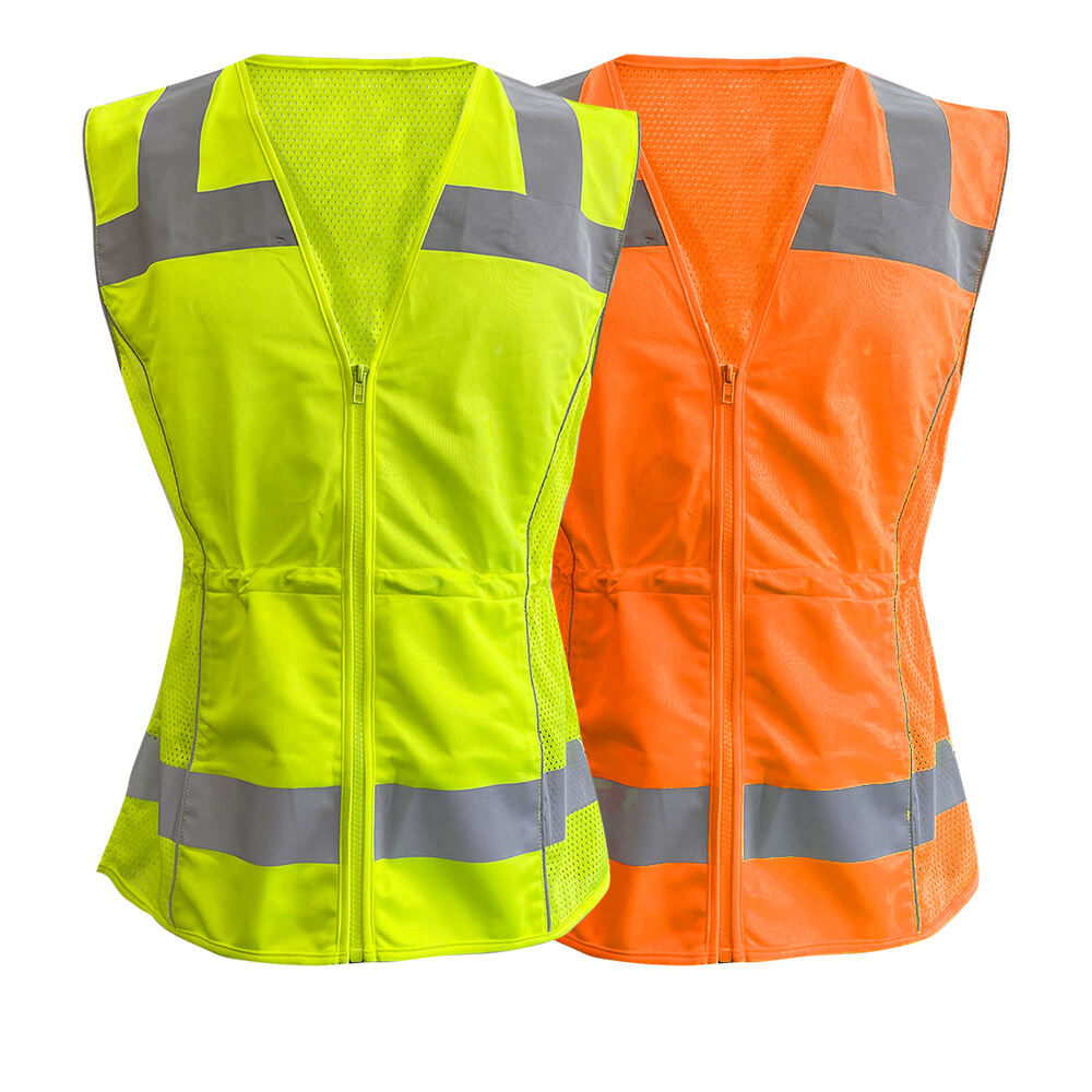 GVU03 DAMSKA KAMIZELKA OCHRONNA HI-VIS