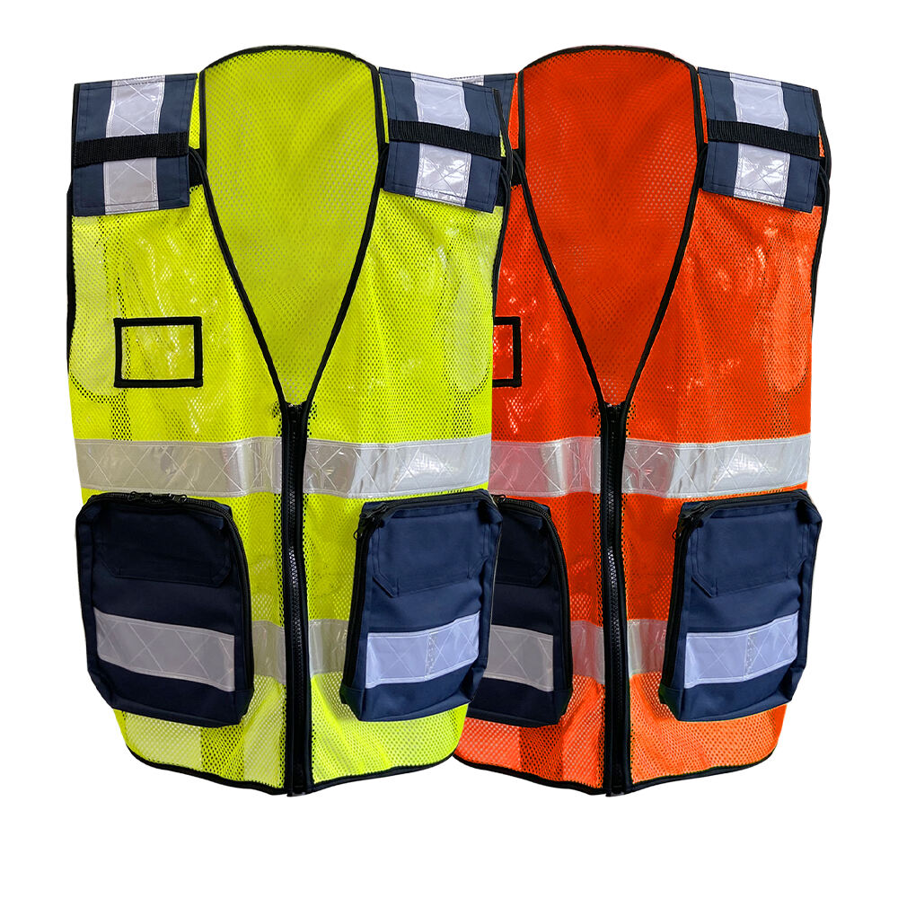 GV07 HI-VIS SECURITY UNIFORM REFLECTIVE VEST