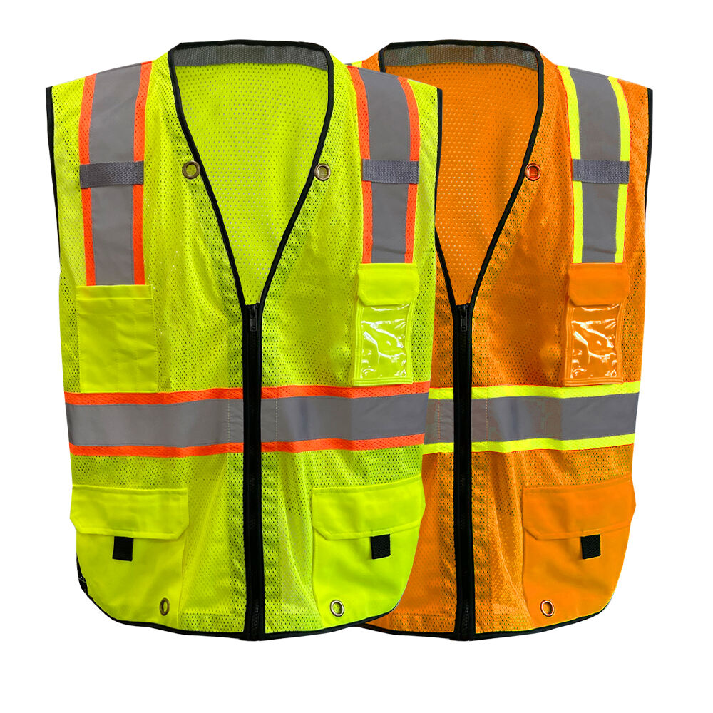 GVU16Hi-Vis سترة السلامة العاكسة