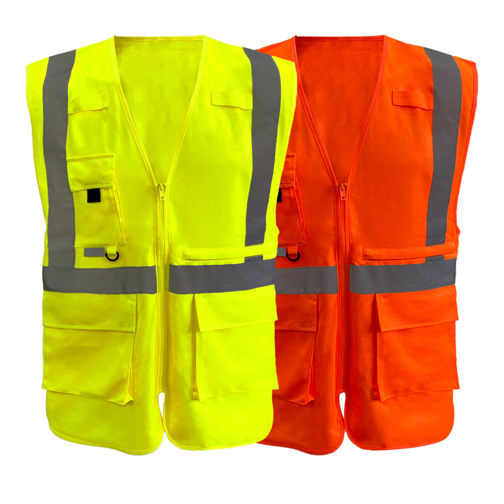 GV04 HI-VIS MULTI-POCKET SAFETY VEST