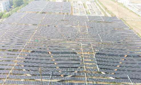 Flexible support project of distributed photovoltaic project of western sewage treatment plant