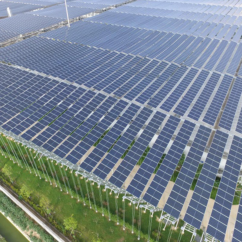 Előfeszített felfüggesztésű fotovoltaikus rögzítőrendszer