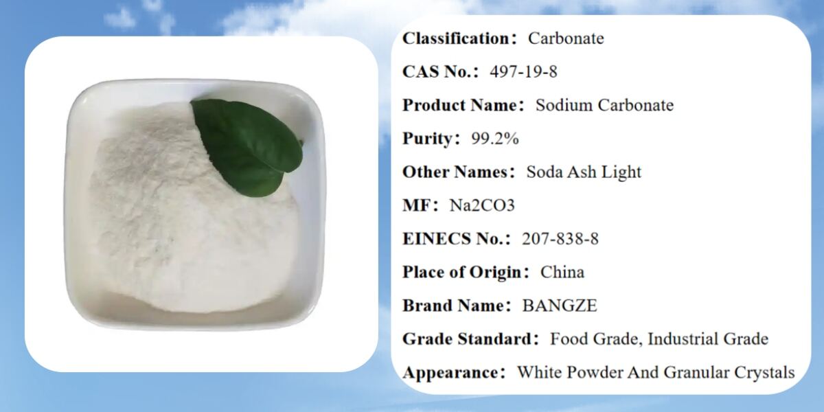 Soda Ash Dense Detergent Carbonate De Sodium Carbonate Powder Production Price Per Ton Line 99.2 Na2Co3 factory