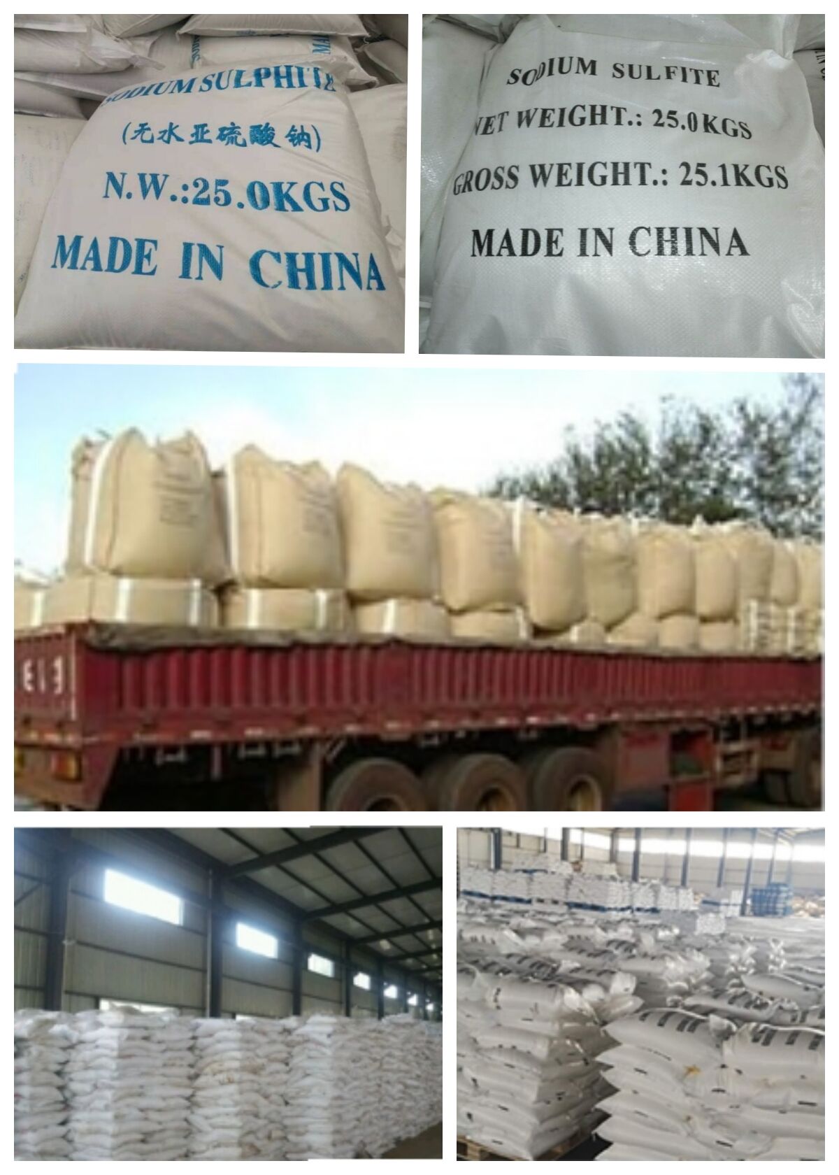 Competitive Price Anhydrous Sulfite Sodium Na2So3 7757-83-7 Sodium Sulfite factory