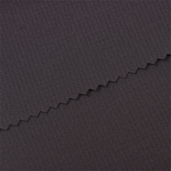 Polyester and elastane fabric for swimwear