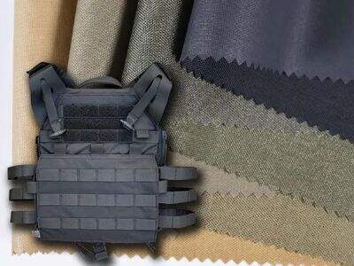 Luotettavaa 1000D Cordura- ja ballistista nyloniainesta suojavarusteisiin