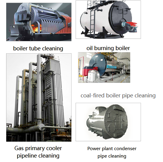 KT-302 Professional Split type boiler tube cleaner boiler tube cleaning equipment details