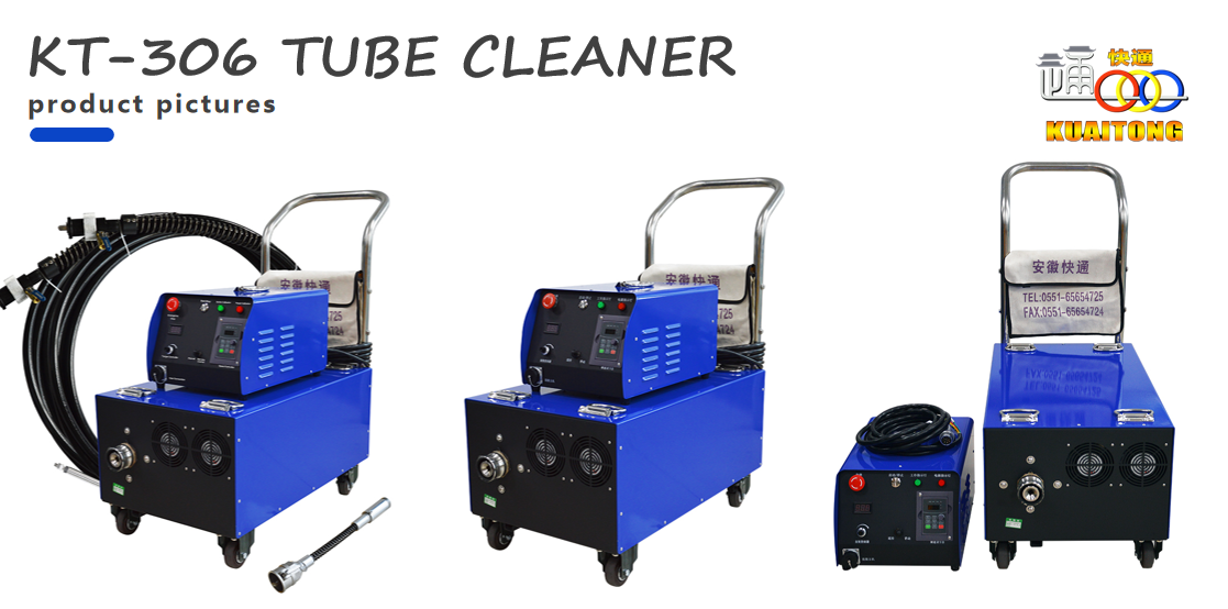 KT-306 Large power Professional industrial boiler condenser pipe cleaning machine tube cleaner manufacture