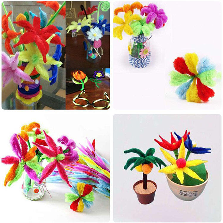 Bump Chenille Stems Pipe Cleaners factory