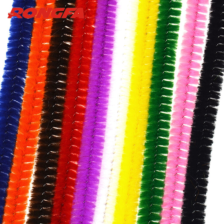 100pcs/bag Normal Chenille Stems Pipe Cleaners supplier