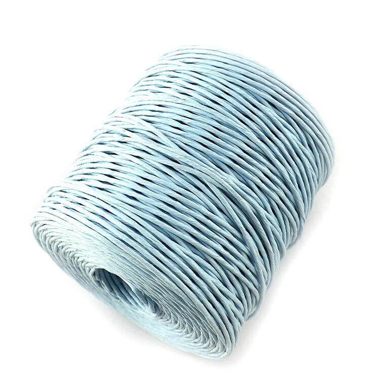 Colorful Paper Rope Bind wire Roll manufacture