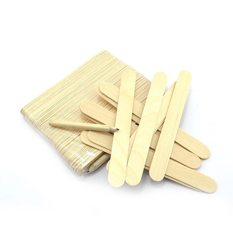العصي الخشبية ذات اللون الأساسي لمصنع المواد DIY