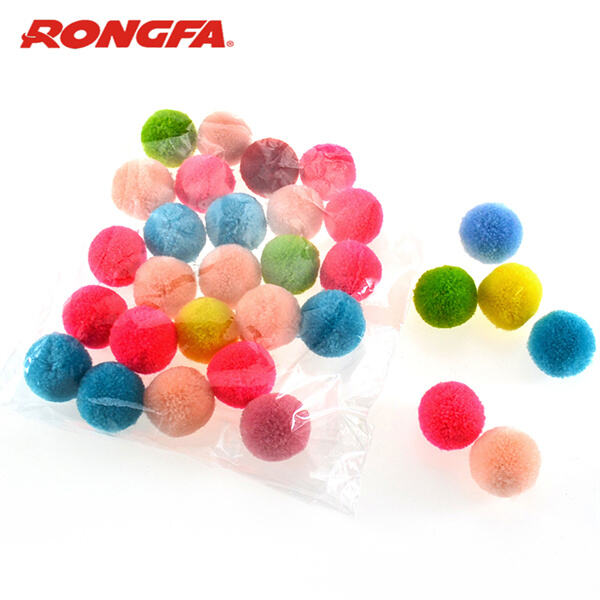 Safety of Colorful Pom Poms