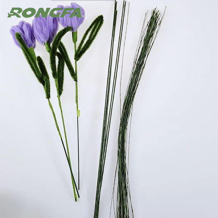 Adding an artistic touch to your floral crafts with wire stem manipulation