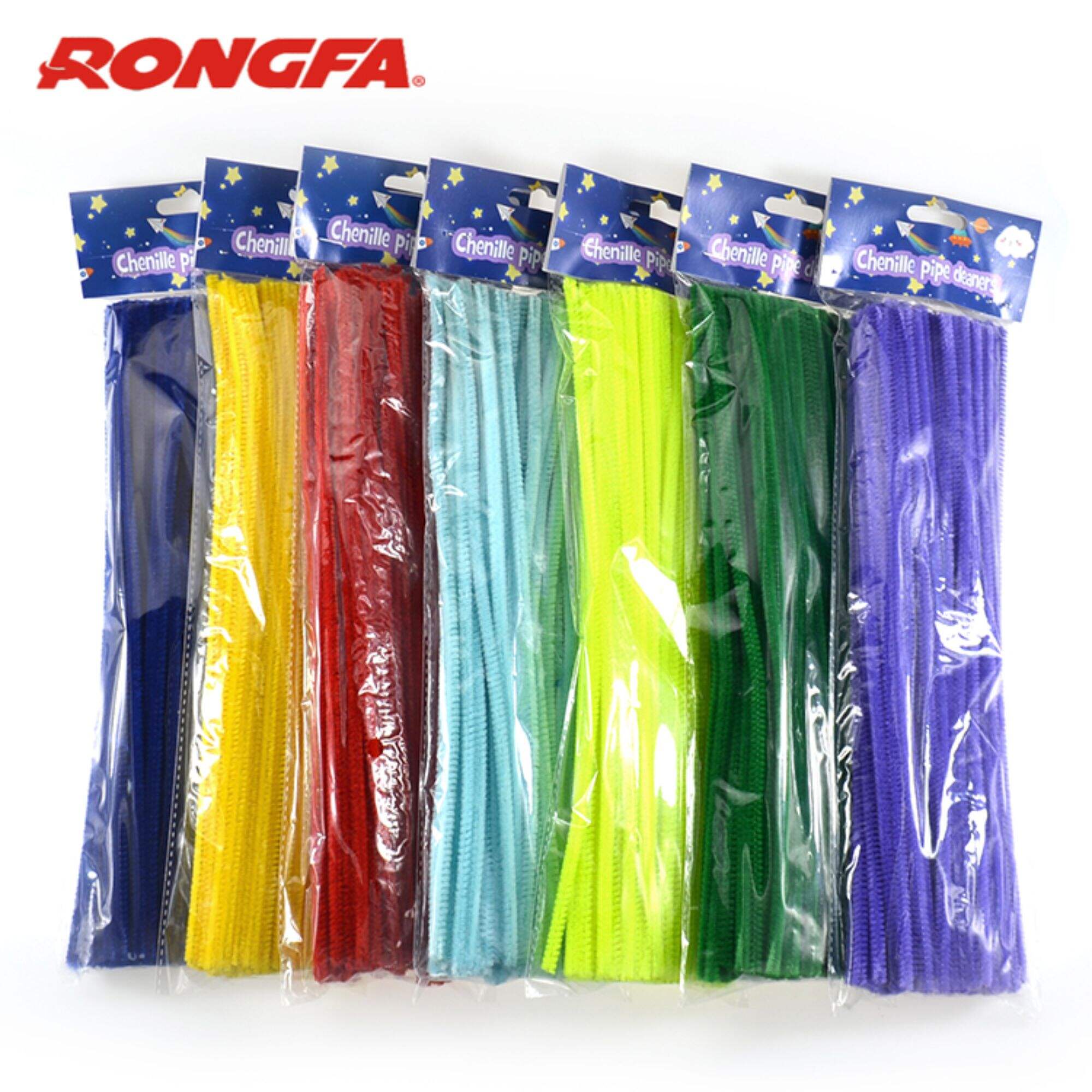 100pcs/bag Normal Chenille Stems Pipe Cleaners